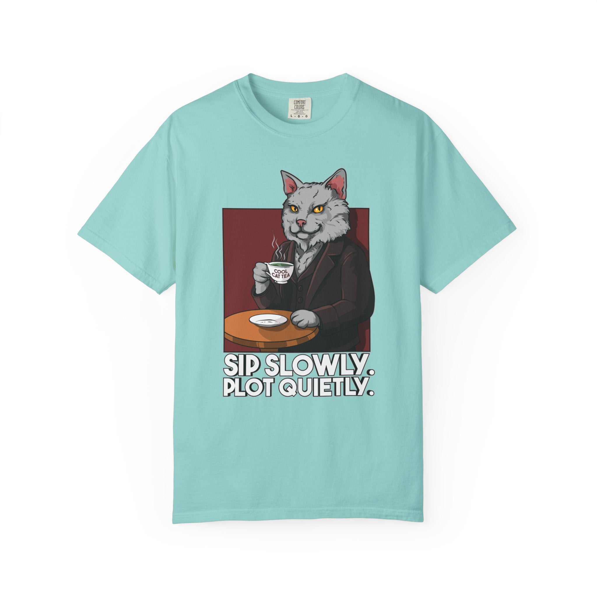 Sip Slowly - Plot Quietly - Unisex T-shirt