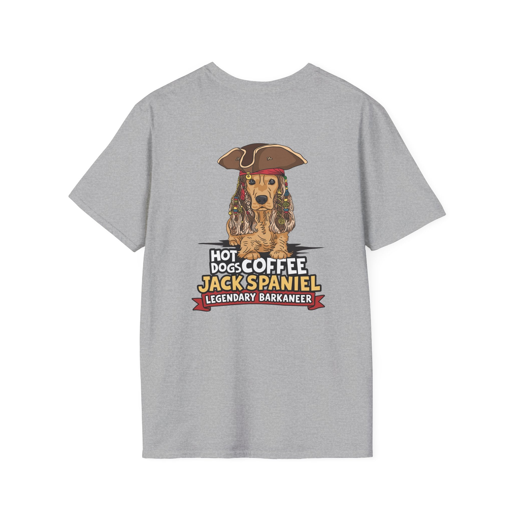 Jack Spaniel — Legendary Barkaneer Tee