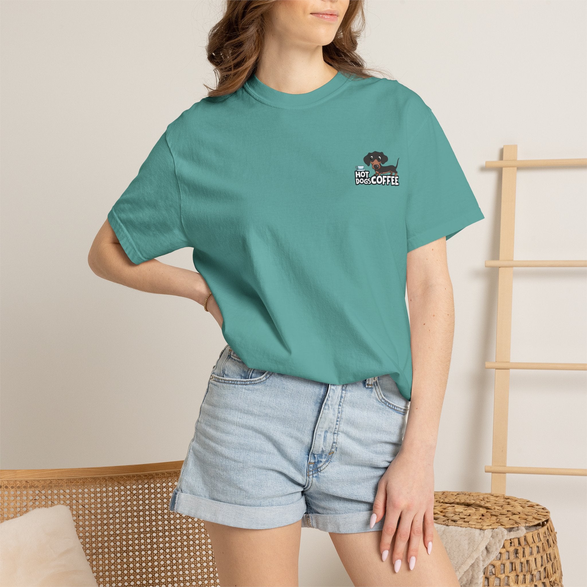 Cute Dachshund Mascot Tee