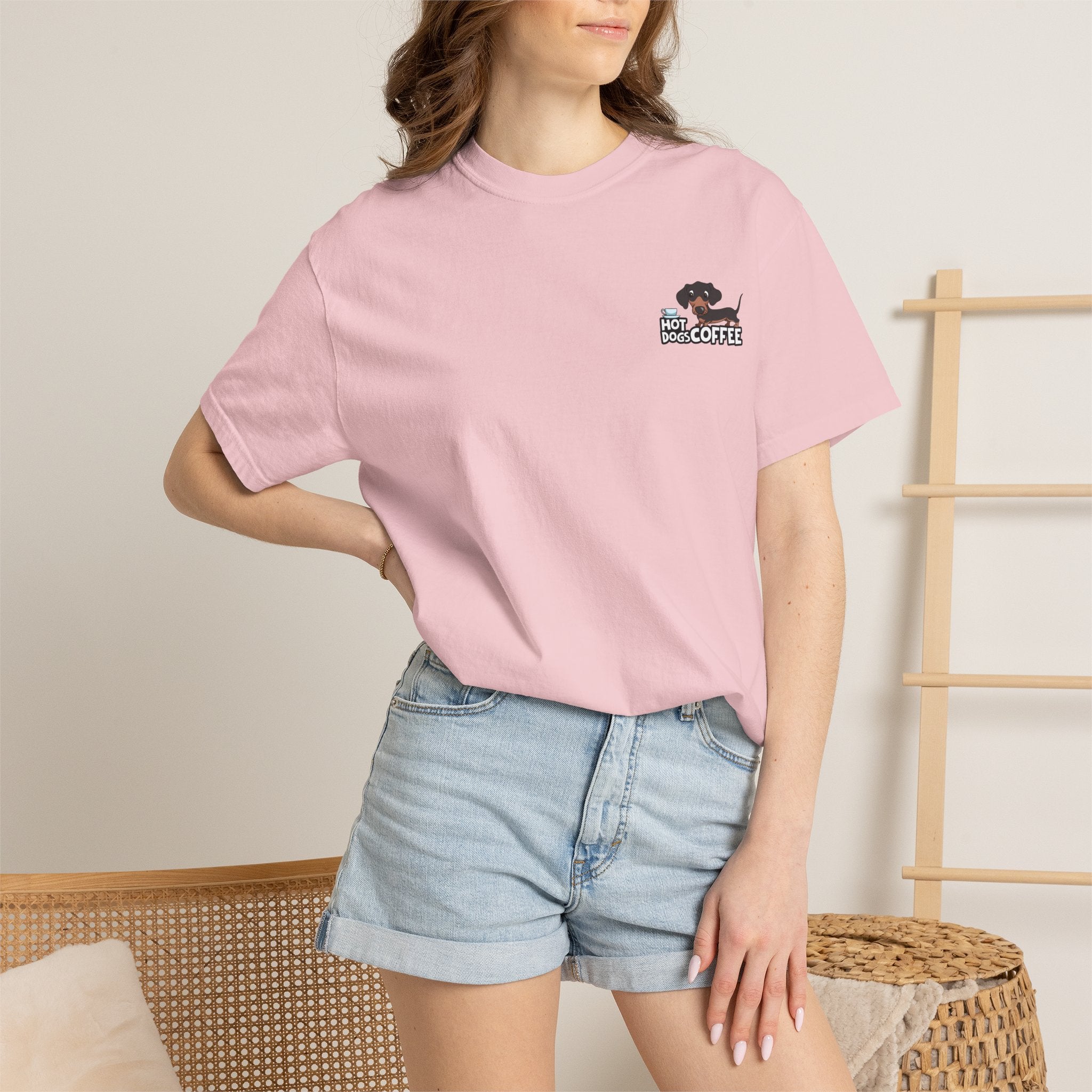 Cute Dachshund Mascot Tee
