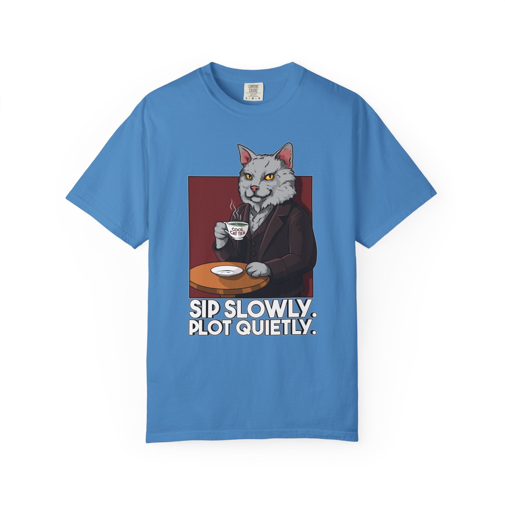 Sip Slowly - Plot Quietly - Unisex T-shirt