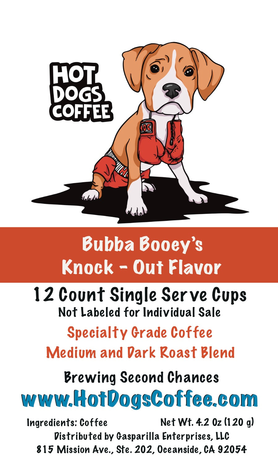 Bubba Booey's Knock- Out Flavor Coffee