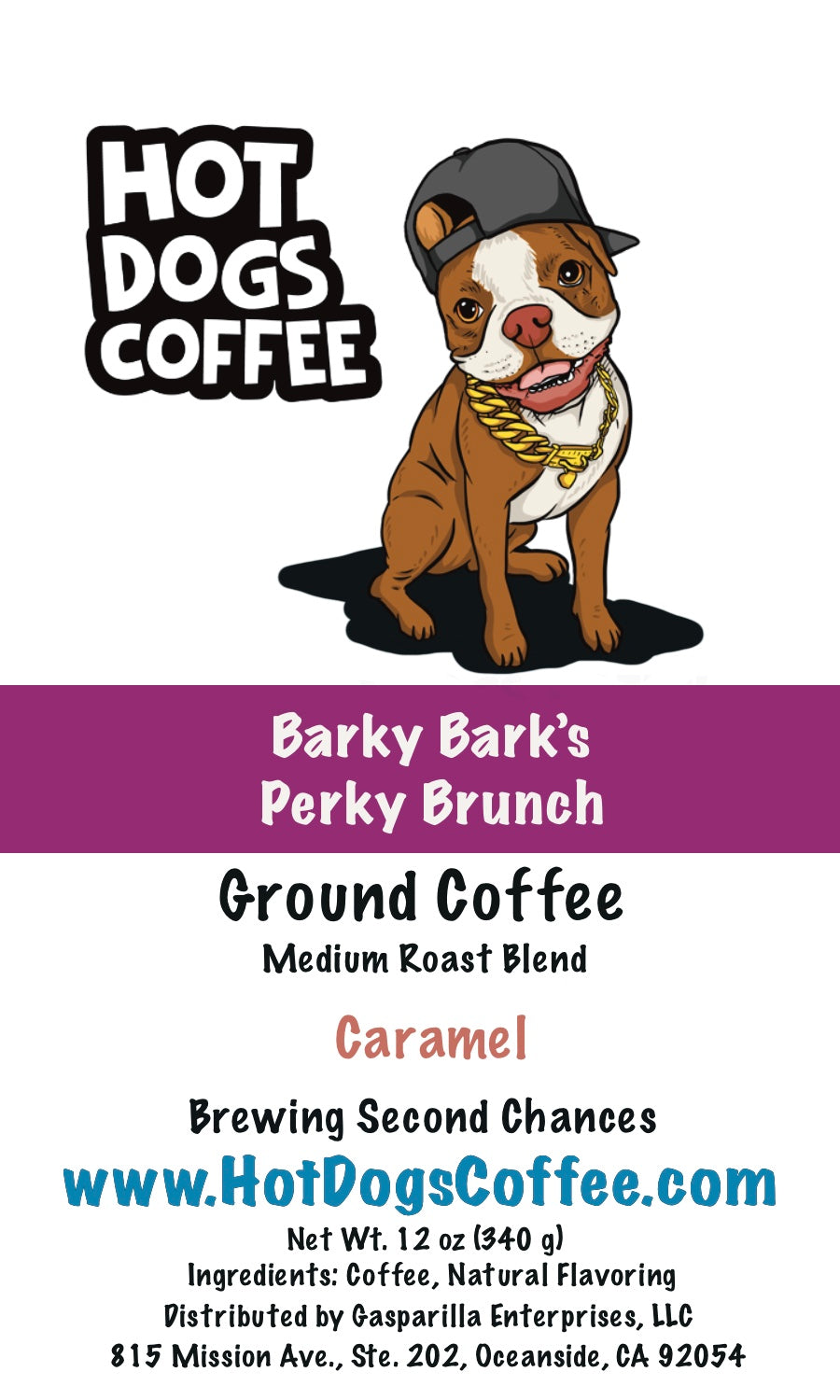 Barky Bark's Perky Brunch - Caramel Coffee