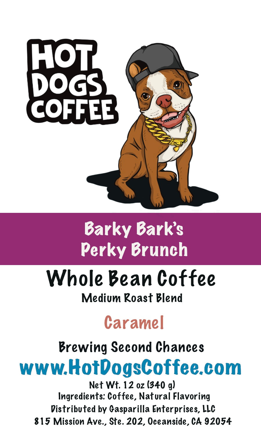 Barky Bark's Perky Brunch - Caramel Coffee