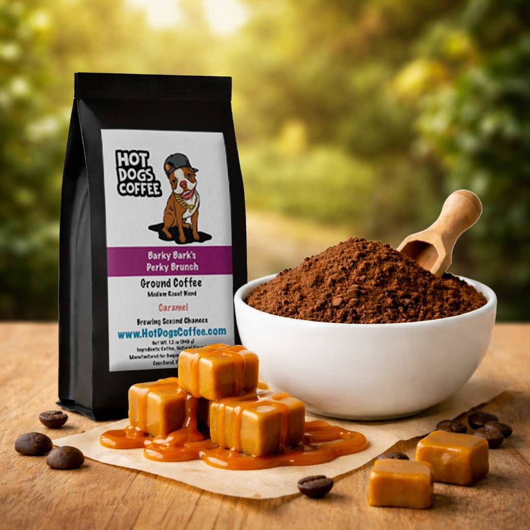 Barky Bark's Perky Brunch - Caramel Coffee