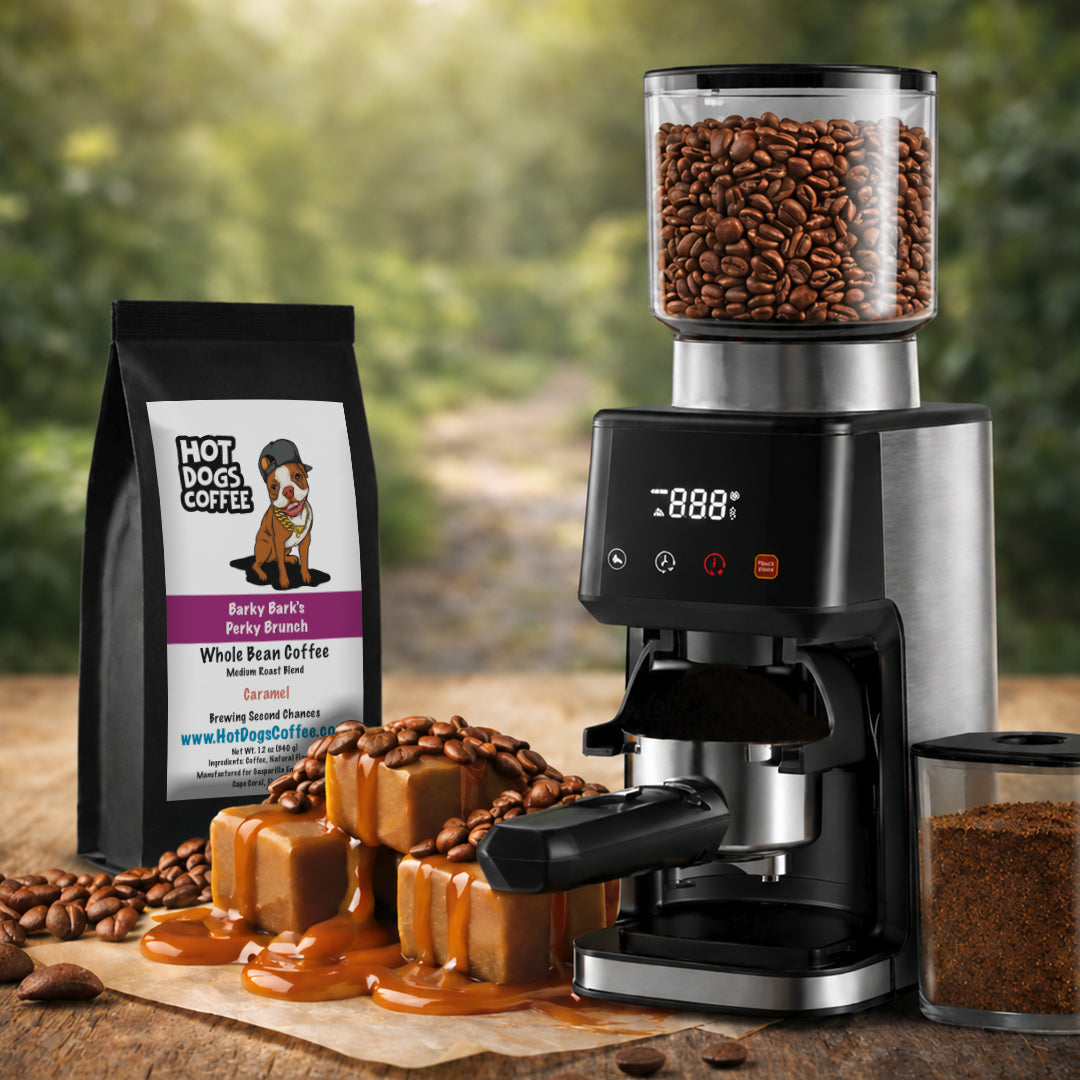 Barky Bark's Perky Brunch - Caramel Coffee