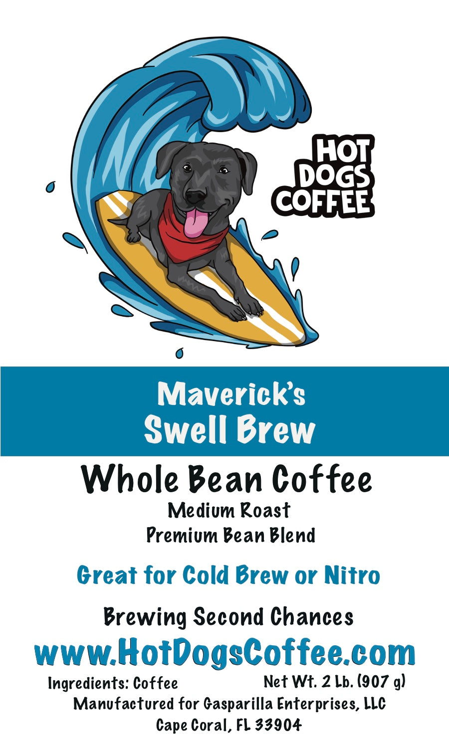 Maverick's Swell Brew - COLD BREW Blend