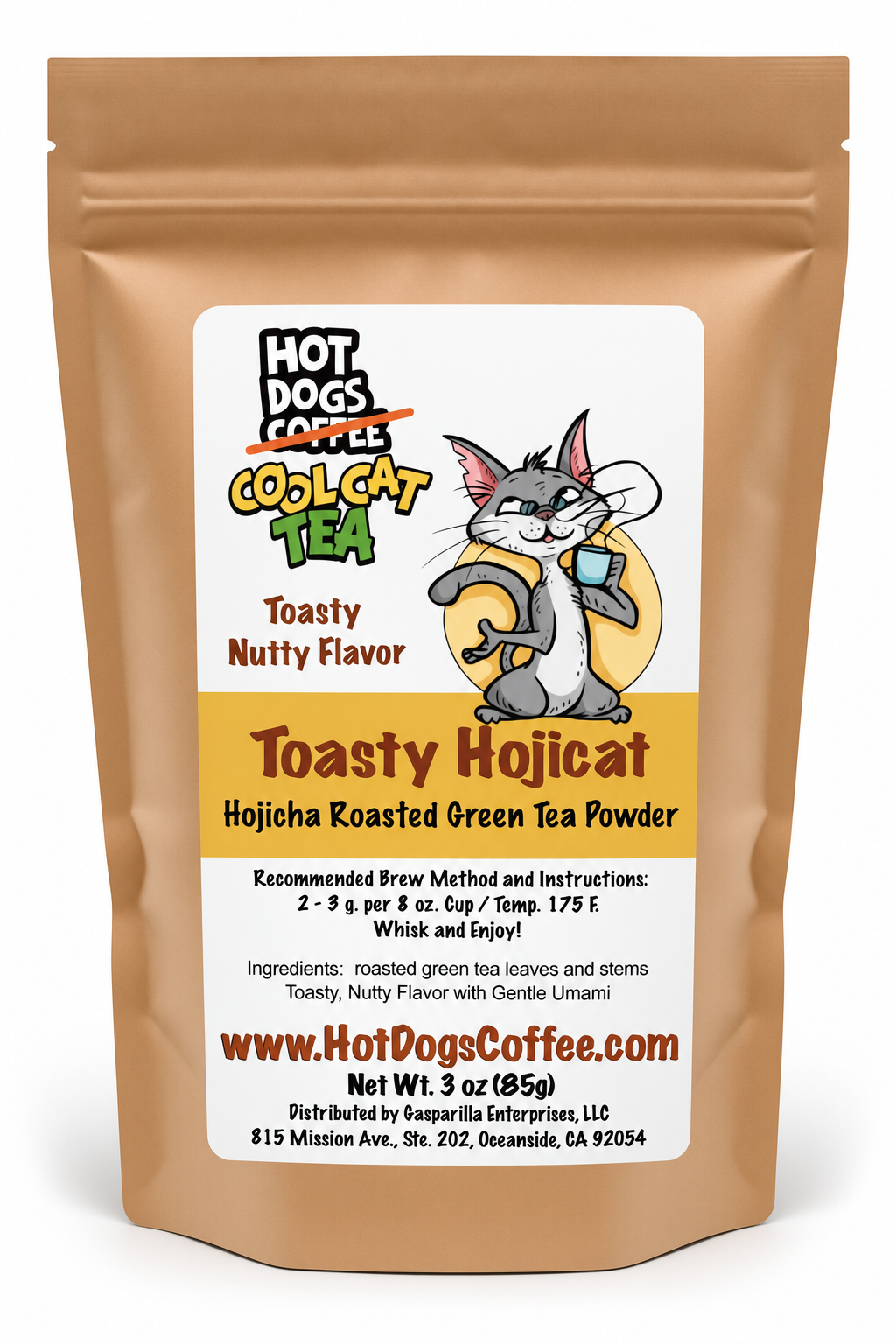 Toasty Hojicat Tea