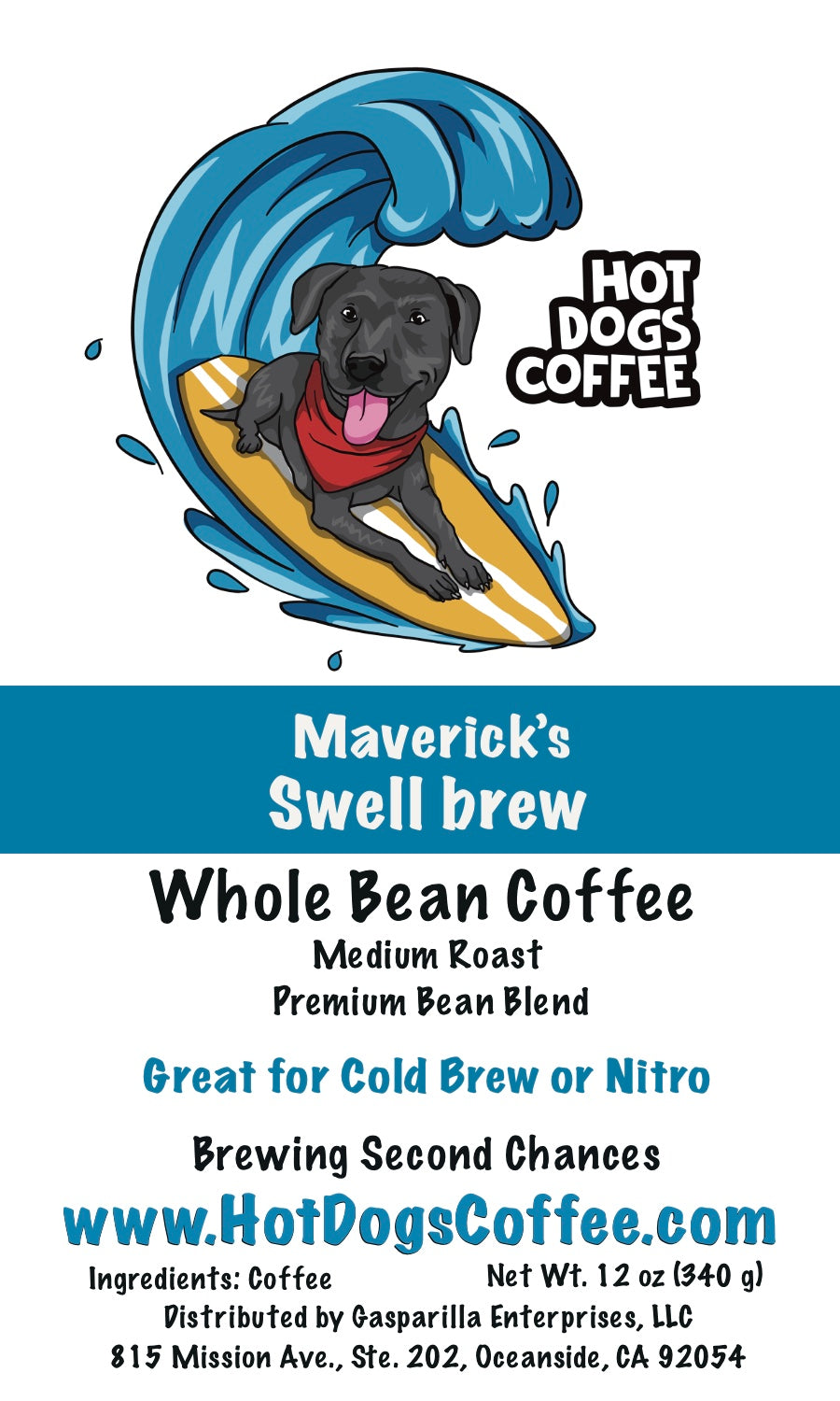 Maverick's Swell Brew - COLD BREW Blend