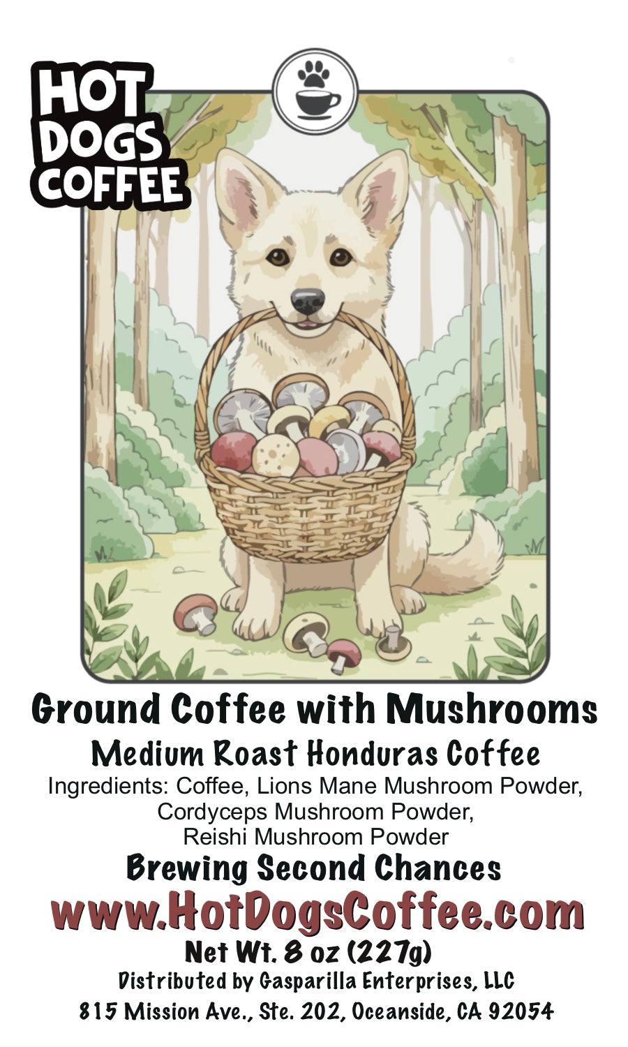 Medium Roast Honduras Mushroom Coffee