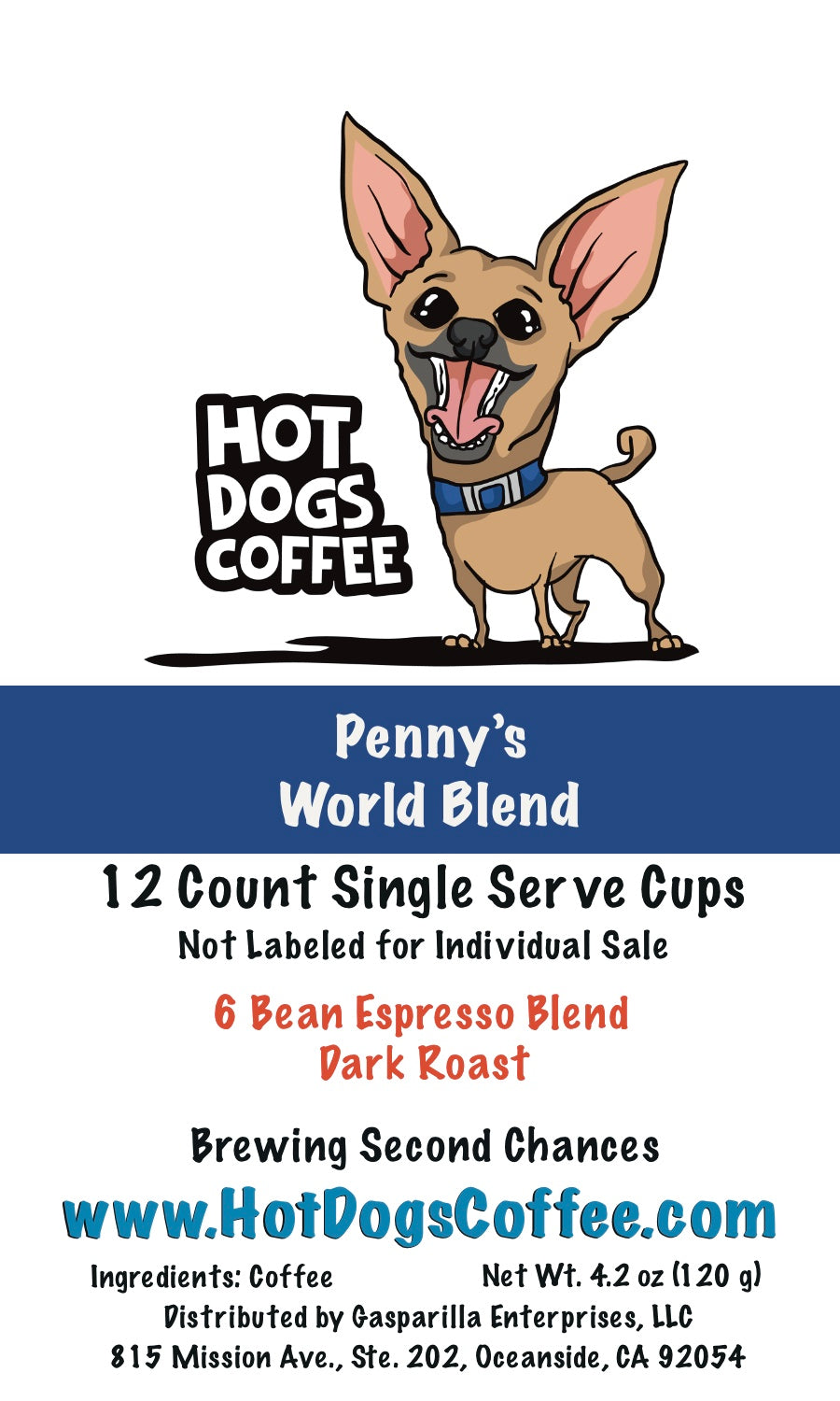 Penny’s World Blend Single Serve Coffee