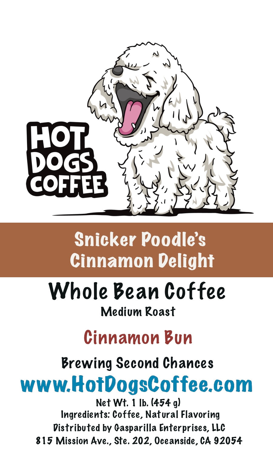 Snicker Poodle's Cinnamon Delight Coffee