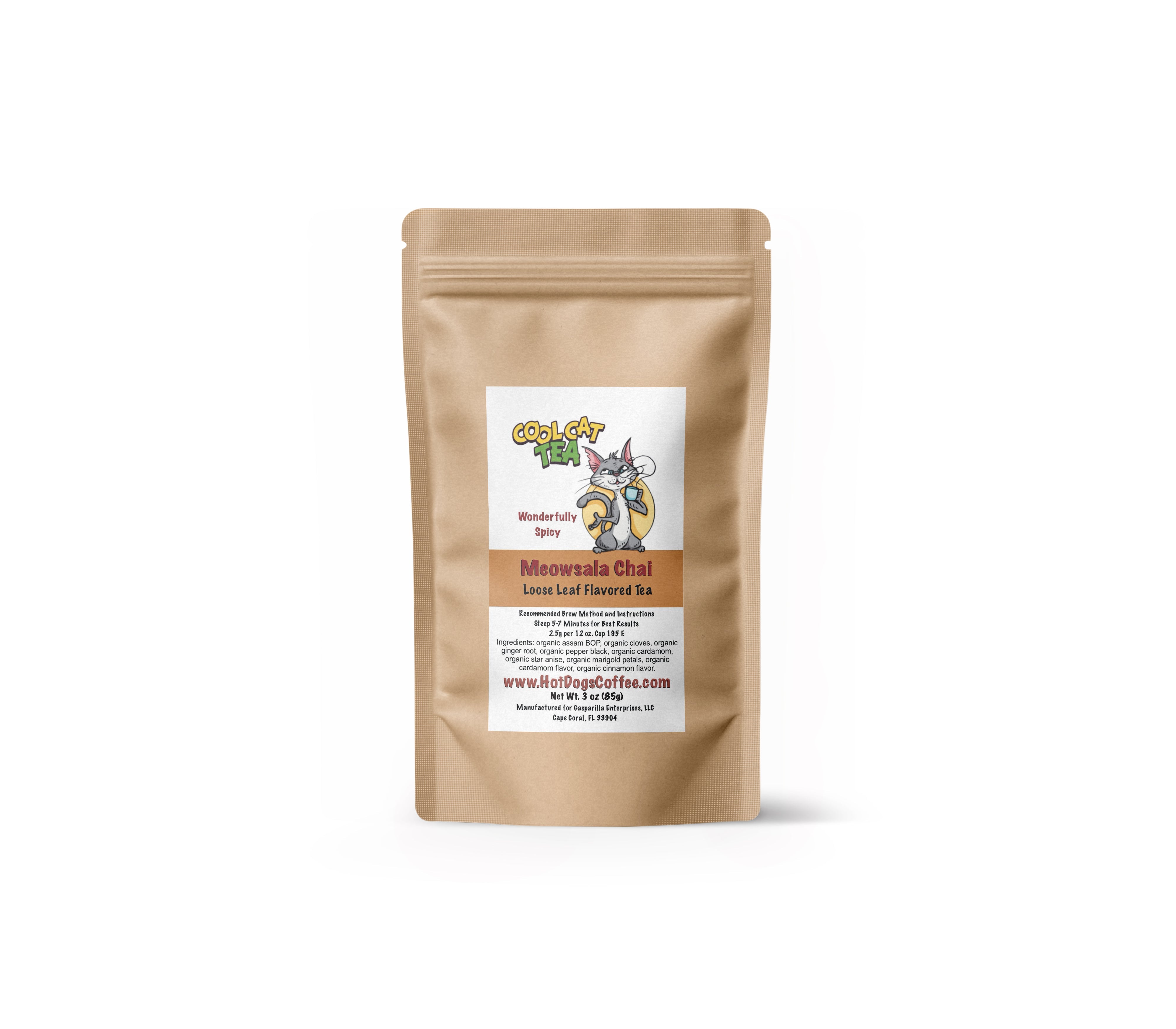 Meowsala Chai – Loose Leaf Flavored Tea