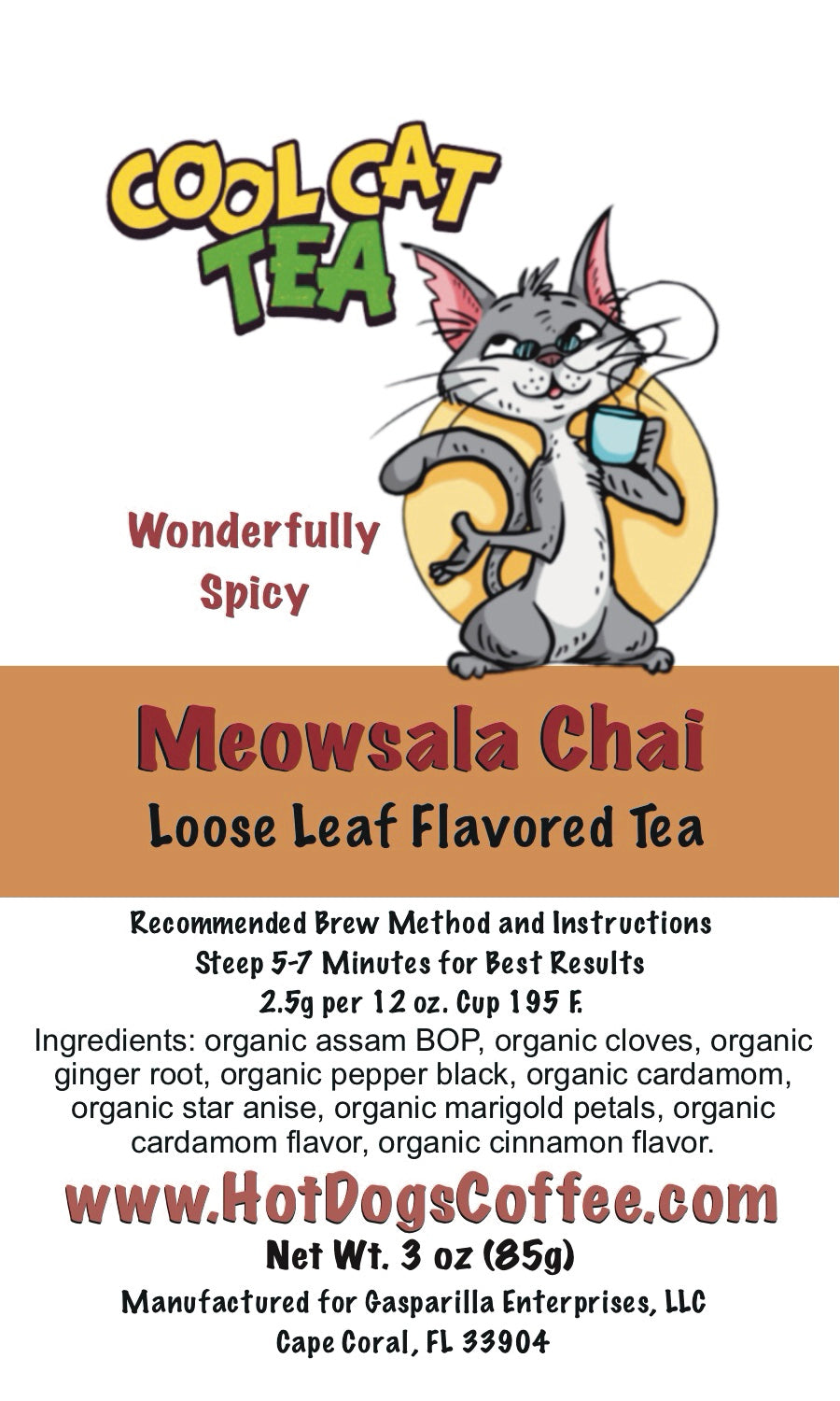 Meowsala Chai – Loose Leaf Flavored Tea